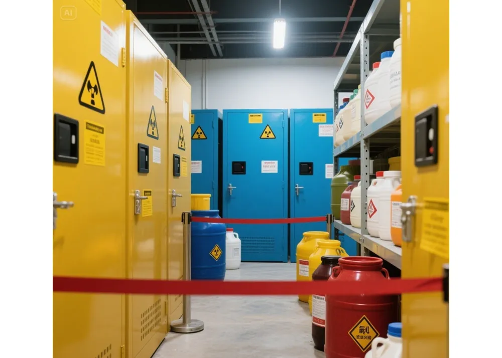 Хемијска безбедност: Спречавање опасности на вашем радном месту кроз безбедно складиштење