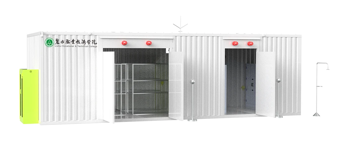 Walk-in Explosion-proof Hazardous Waste Container Warehouse